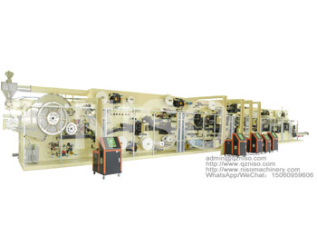 ผู้จัดจำหน่ายเครื่องจักรผลิตผ้าอ้อมเด็กแบบอัตโนมัติเต็มรูปแบบ (YNK500-SV)